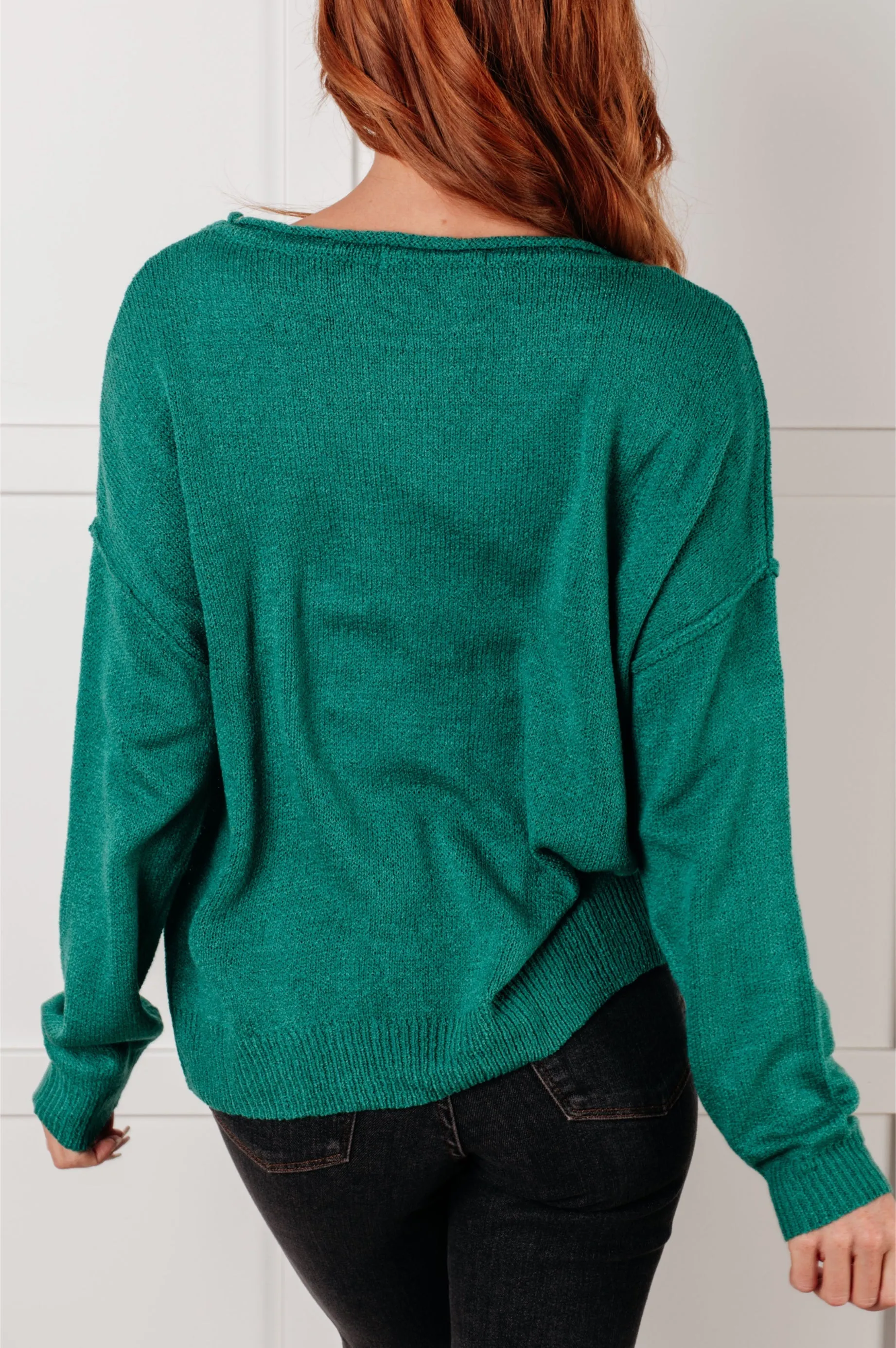 In Stitches Drop Shoulder Sweater sold by Roxie’s Picks product image thumbnail 5