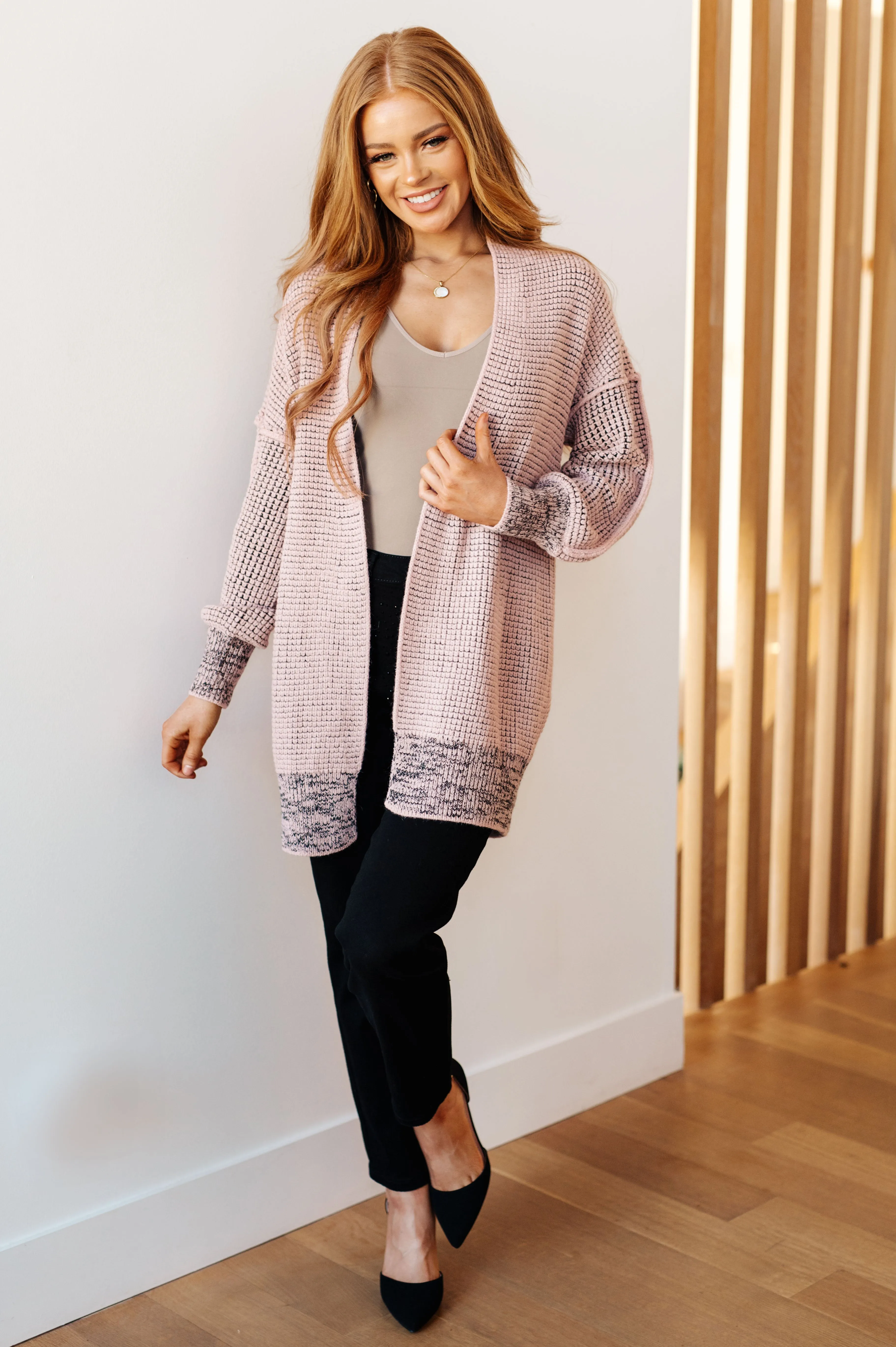The Way It Was Cardigan in Mauve sold by Roxie’s Picks product image thumbnail 5