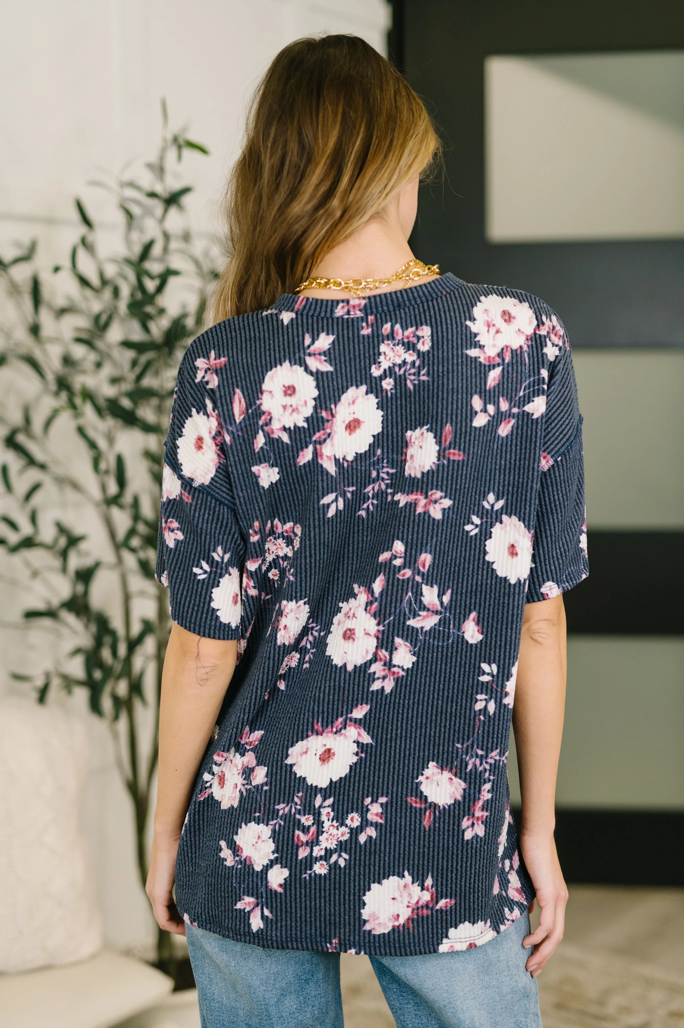 Really Simple Floral Henley Top- 3/3/2026 NEW sold by Roxie’s Picks product image thumbnail 5