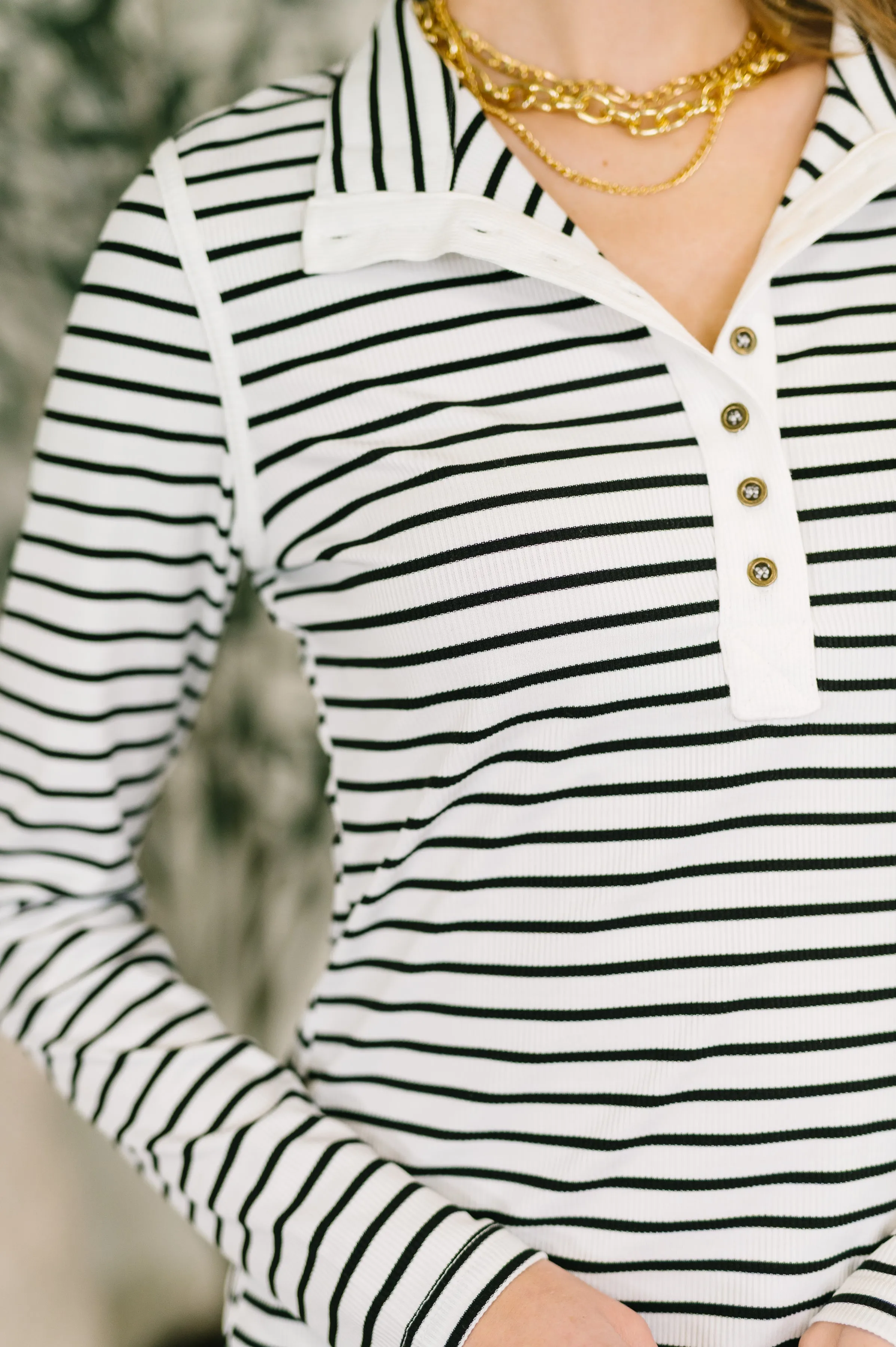I Know What I Want Long Sleeve Henley Top- 3/3/2026 NEW sold by Roxie’s Picks product image thumbnail 2
