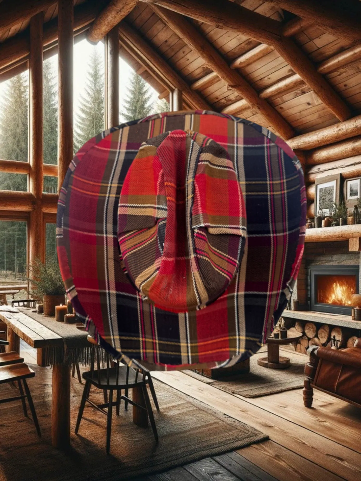 Fireside Plaid sold by Zandria product image thumbnail 2