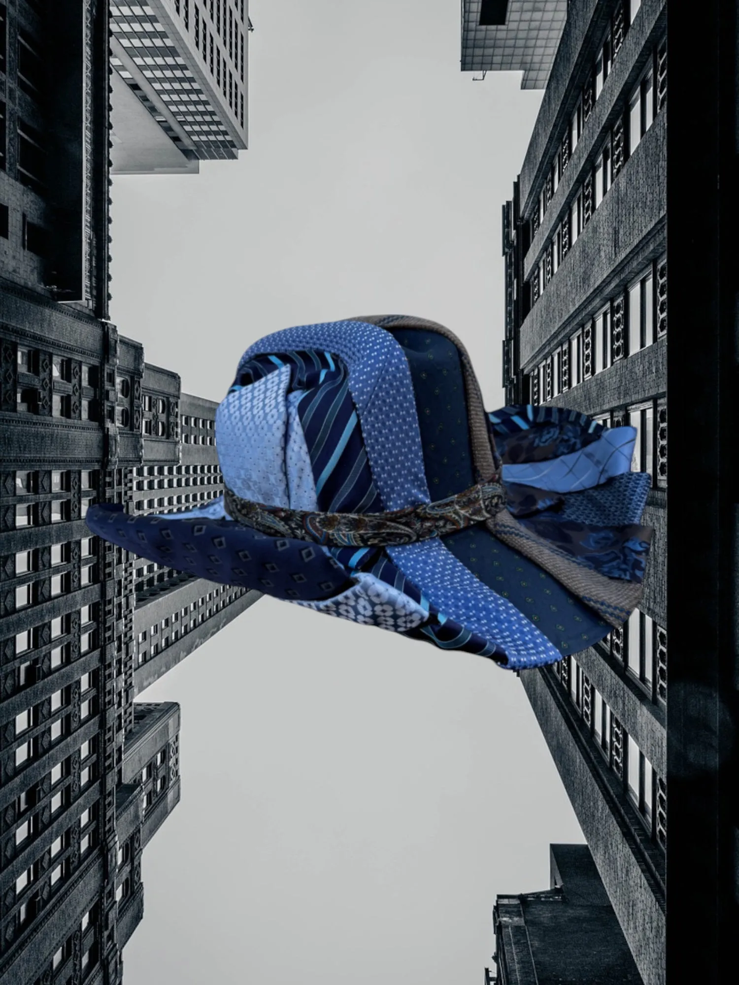 Midnight Tie Montage sold by Zandria product image thumbnail 2