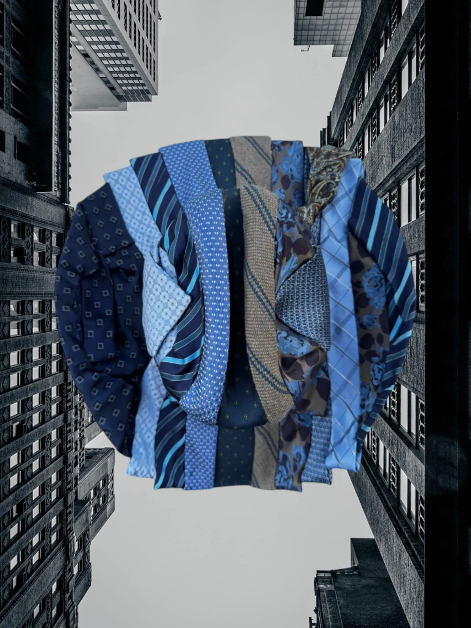 Midnight Tie Montage sold by Zandria product image thumbnail 3