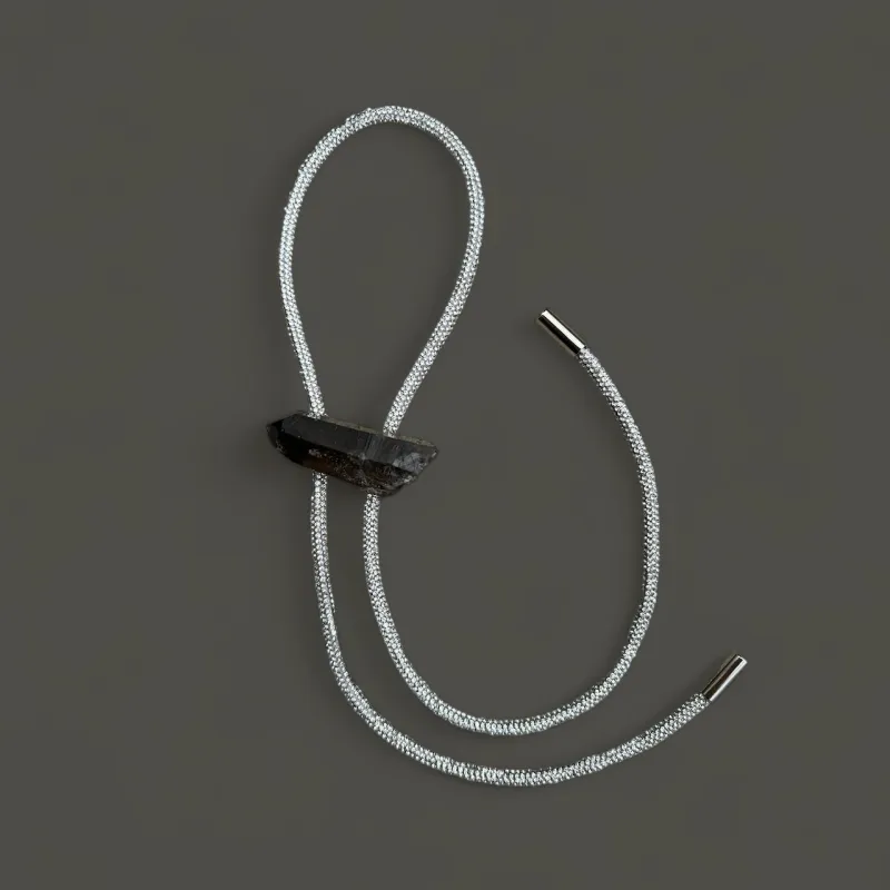 Smokey Quartz Bolo Tie sold by Zandria