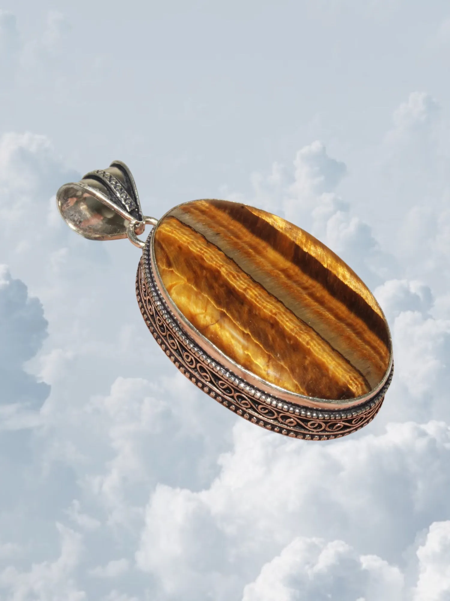Tiger Eye Silver sold by Zandria product image thumbnail 2