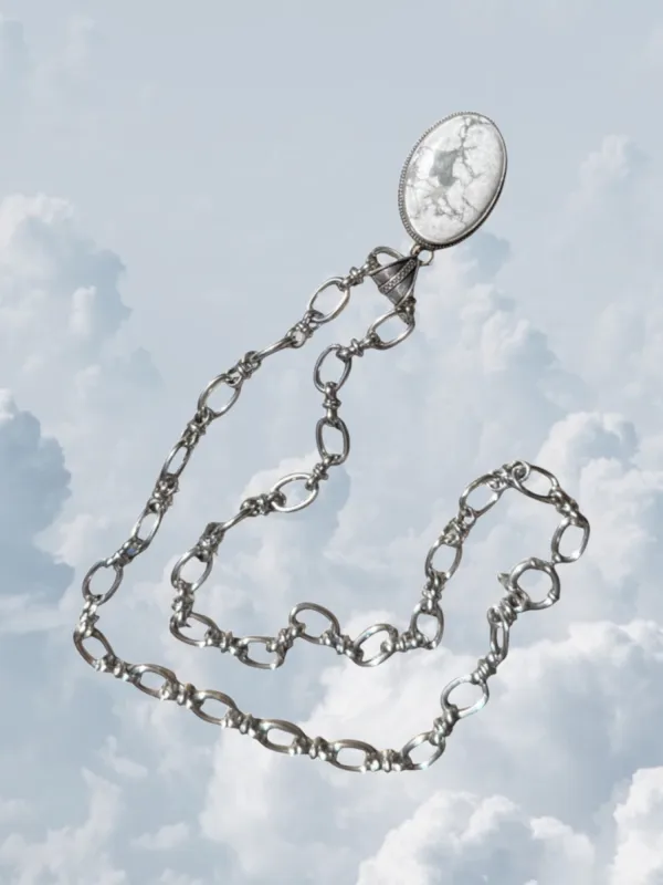 Howlite Silver sold by Zandria