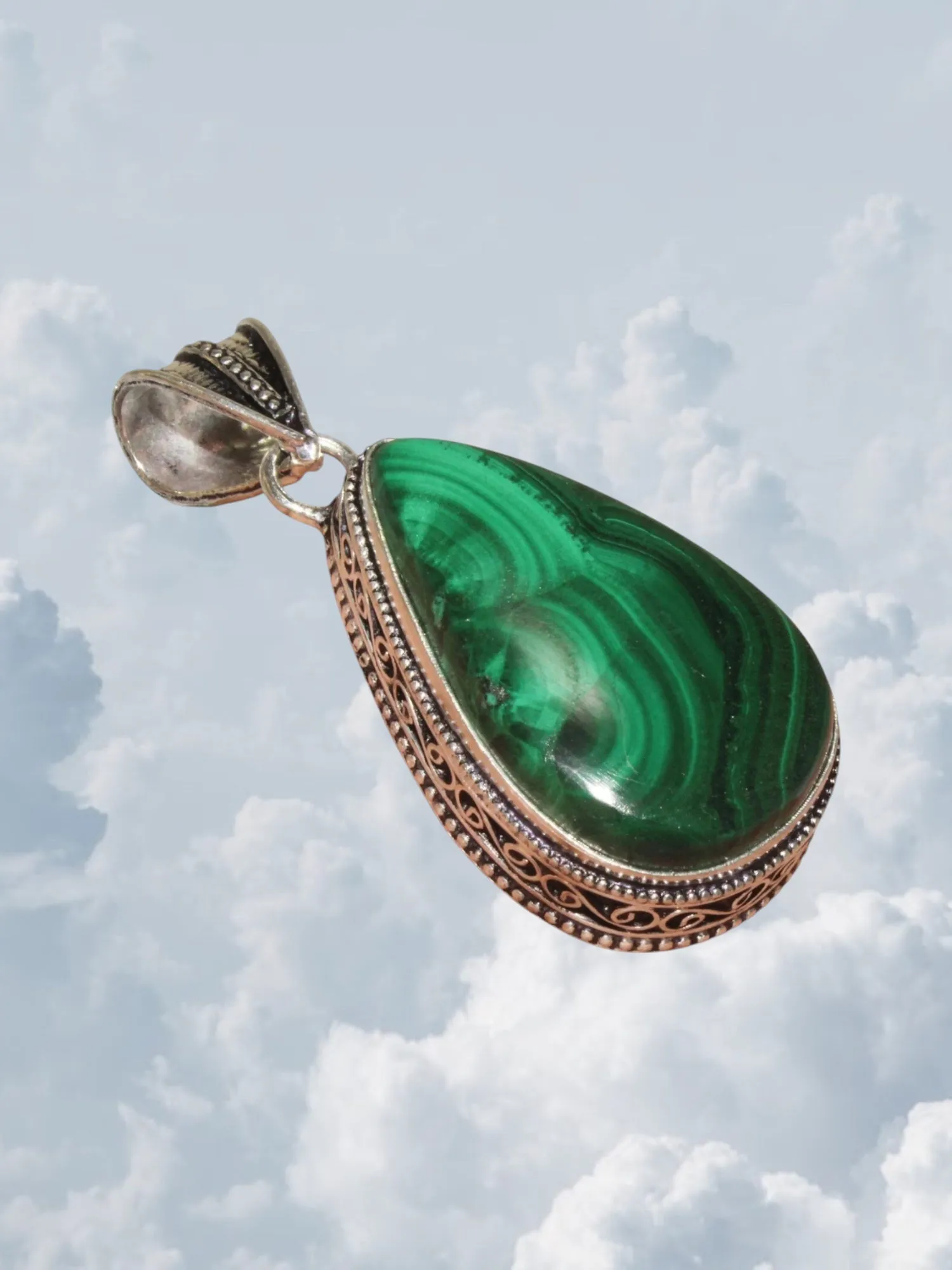 Malachite Silver sold by Zandria product image thumbnail 2