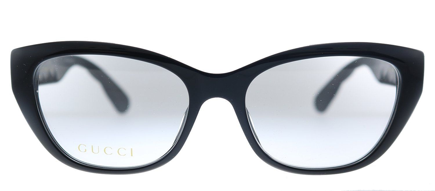 Gucci GG 0813O 001 Cat-Eye Acetate Black Eyeglasses with Demo Lens sold by Gaffos
