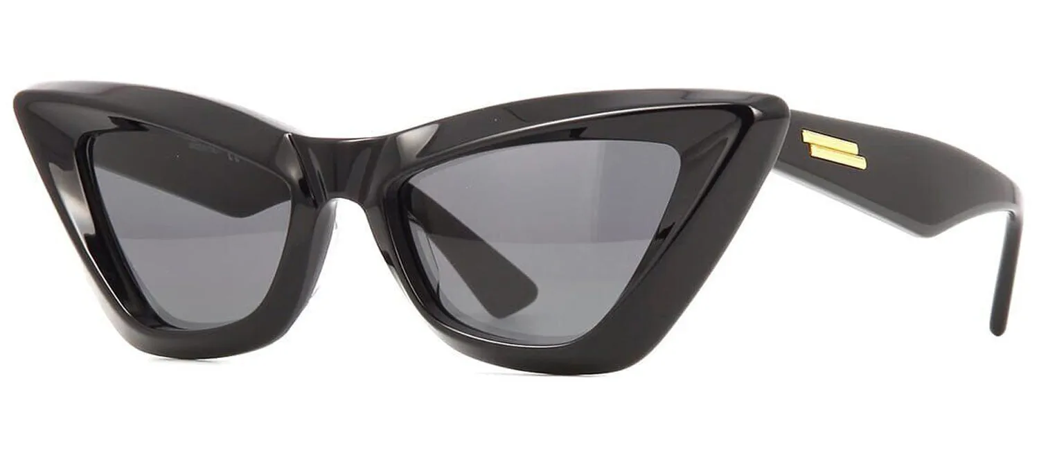 Bottega Veneta BV 1101S 001 Cat-Eye Acetate Black Sunglasses with Grey Lens sold by Gaffos product image thumbnail 2