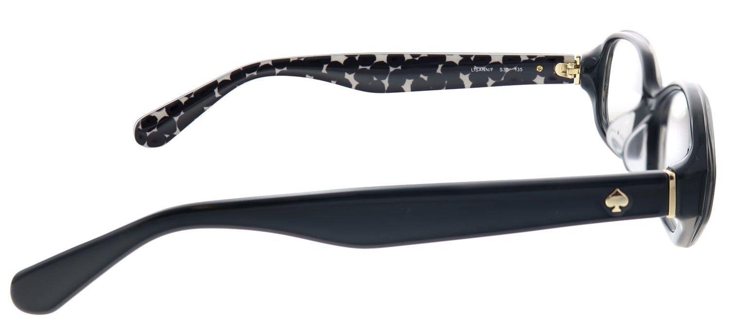 Kate Spade KS Lisann/F S30 Oval Plastic Black Eyeglasses with Demo Lens sold by Gaffos product image thumbnail 3