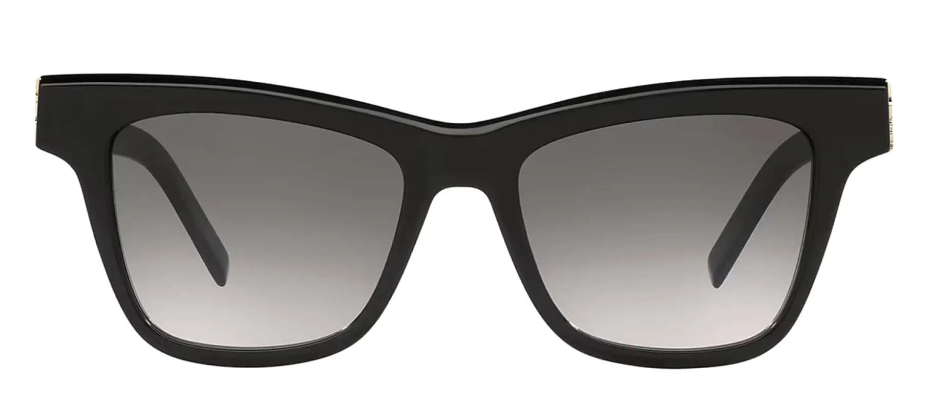 Saint Laurent MONOGRAM SL M106 002 Cat-Eye Plastic Black Sunglasses with Grey Gradient Lens sold by Gaffos