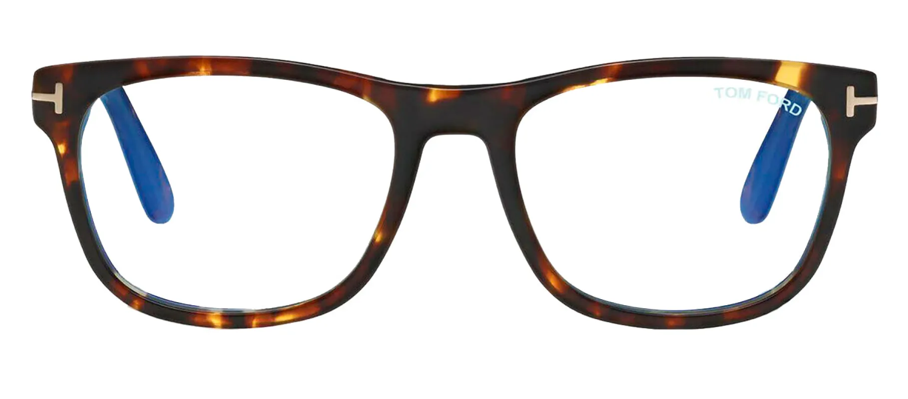 Tom Ford FT 5662-B 052 Square Plastic Tortoise Eyeglasses with Clear Lens sold by Gaffos