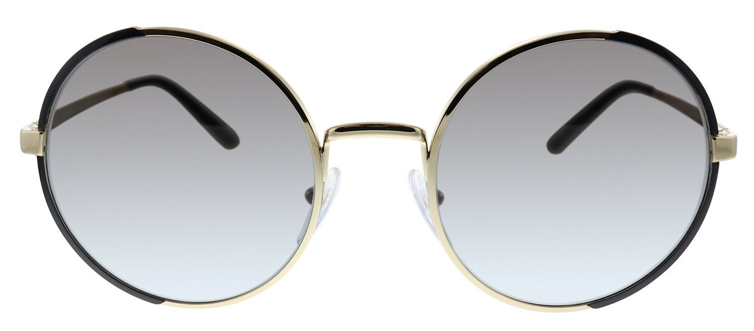 Prada PR 59XS AAV0A7 Round Metal Gold Sunglasses with Grey Gradient Lens sold by Gaffos