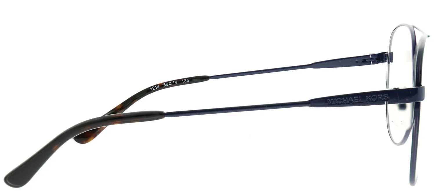 Michael Kors Procida MK 3019 1214 Aviator Metal Blue Eyeglasses with Demo Lens sold by Gaffos product image thumbnail 3