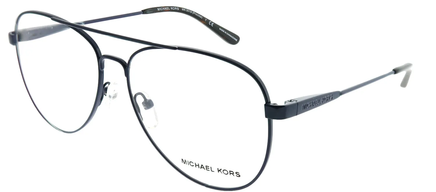 Michael Kors Procida MK 3019 1214 Aviator Metal Blue Eyeglasses with Demo Lens sold by Gaffos product image thumbnail 2