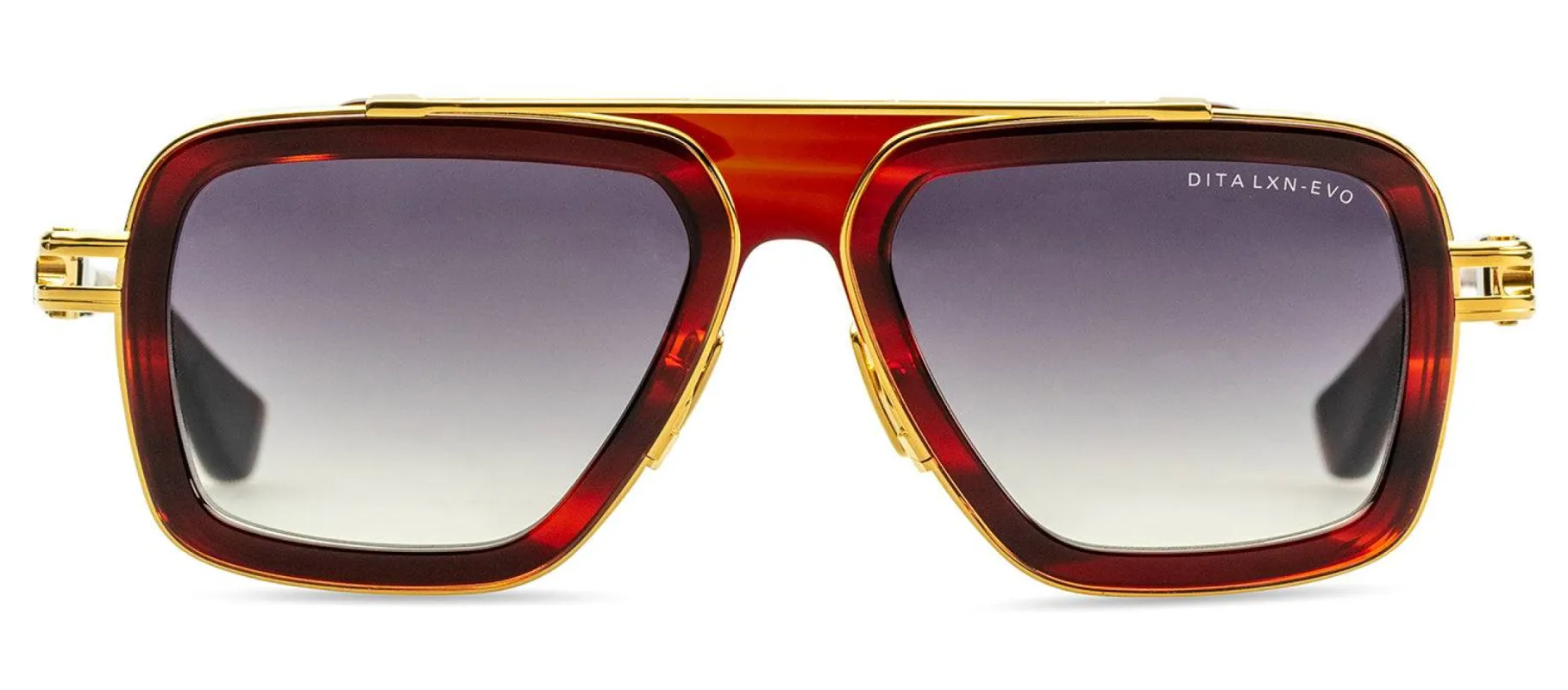 Dita LXN-EVO DT DTS403-A-04 Navigator Metal Brown Sunglasses with Grey Gradient Lens sold by Gaffos