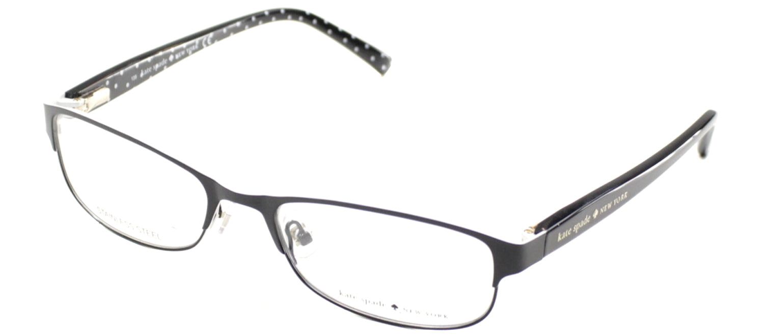Kate Spade KS Ambrosette 006 Rectangle Metal Black Eyeglasses with Demo Lens sold by Gaffos product image thumbnail 2