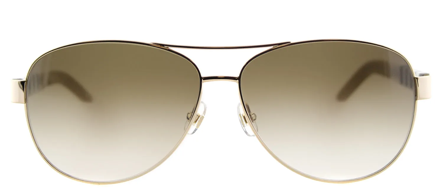 Kate Spade KS Dalia W89 Aviator Metal Gold Sunglasses with Brown Gradient Lens sold by Gaffos