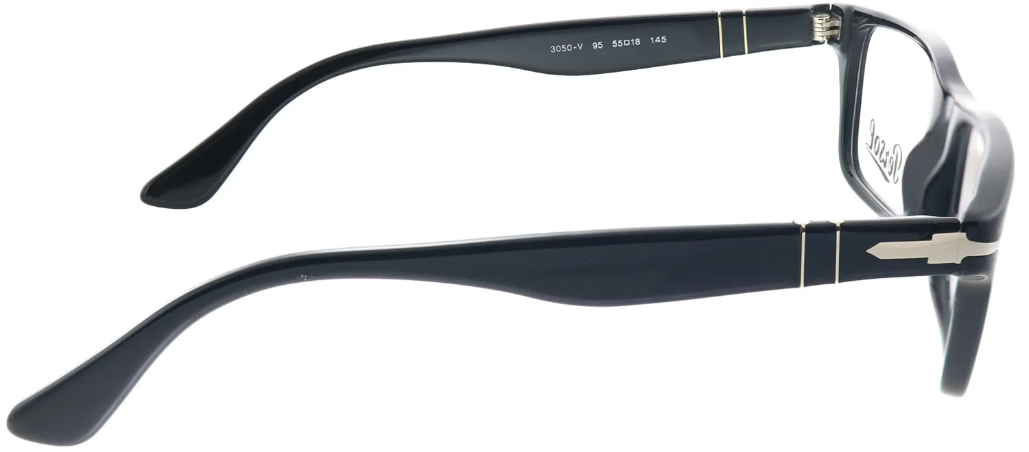 Persol PO 3050V 95 Rectangle Plastic Black Eyeglasses with Demo Lens sold by Gaffos product image thumbnail 3