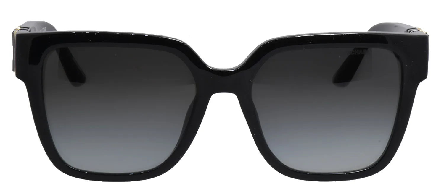 Michael Kors KARLIE MK 2170U 30058G Square Plastic Black Sunglasses with Grey Gradient Lens sold by Gaffos