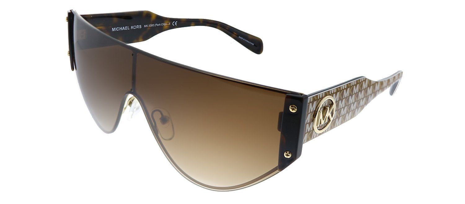 Michael Kors Park City MK 1080 101413 Shield Metal Gold Sunglasses with Brown Gradient Lens sold by Gaffos product image thumbnail 2