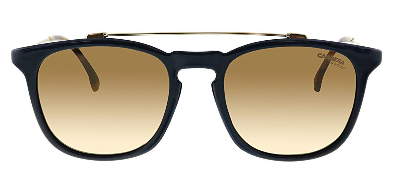 Carrera CA Carrera154 807 Square Plastic Black Sunglasses with Gold Mirror Lens sold by Gaffos