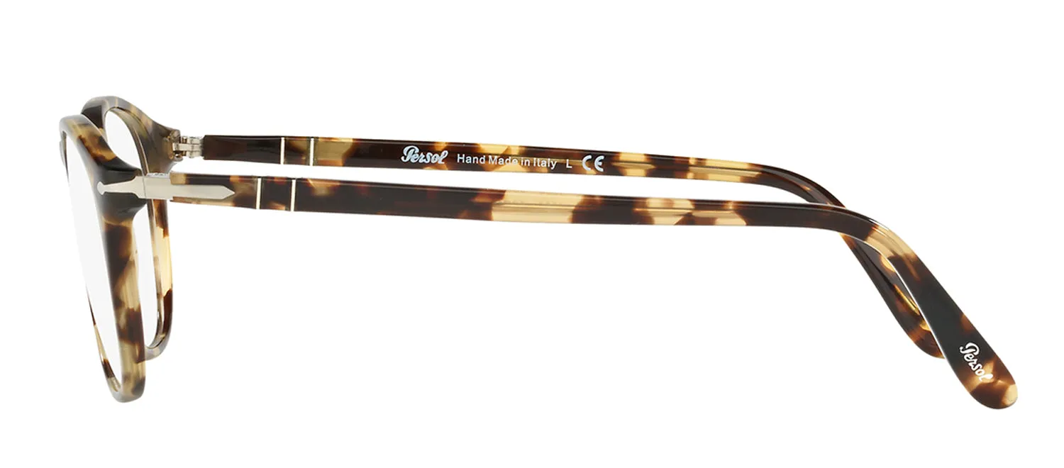 Persol PO 3007V 1056 Square Plastic Havana Eyeglasses with Demo Lens sold by Gaffos product image thumbnail 4