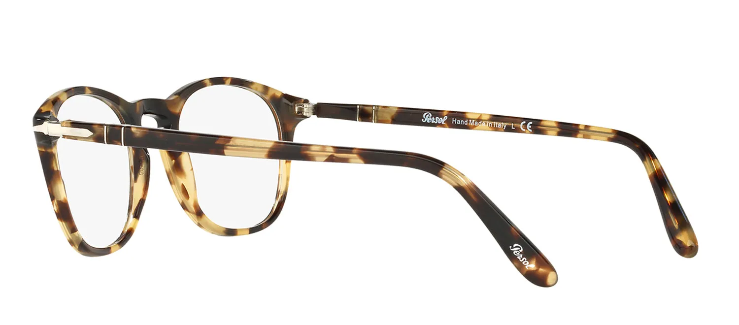 Persol PO 3007V 1056 Square Plastic Havana Eyeglasses with Demo Lens sold by Gaffos product image thumbnail 5