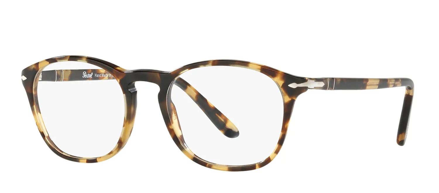 Persol PO 3007V 1056 Square Plastic Havana Eyeglasses with Demo Lens sold by Gaffos product image thumbnail 2