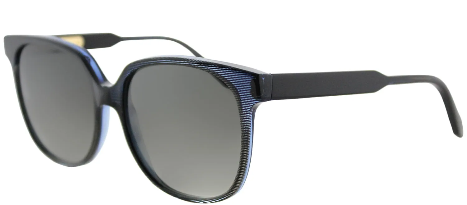 Victoria Beckham Refined classic VBS 104 C04 Square Plastic Blue Sunglasses with Grey Gradient Zeiss Lens sold by Gaffos product image thumbnail 2