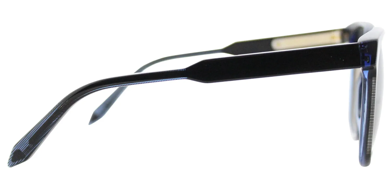 Victoria Beckham Refined classic VBS 104 C04 Square Plastic Blue Sunglasses with Grey Gradient Zeiss Lens sold by Gaffos product image thumbnail 3