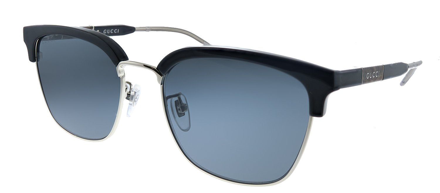 Gucci GG 0846SK 001 Rectangle Acetate Black Sunglasses with Grey Lens sold by Gaffos product image thumbnail 2