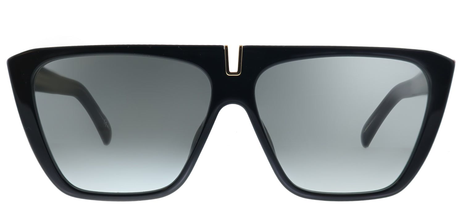 Givenchy GV 7109 807 Square Plastic Black Sunglasses with Grey Gradient Lens sold by Gaffos