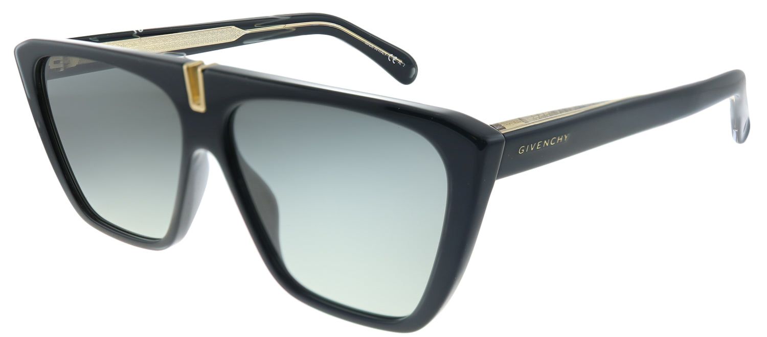 Givenchy GV 7109 807 Square Plastic Black Sunglasses with Grey Gradient Lens sold by Gaffos product image thumbnail 2