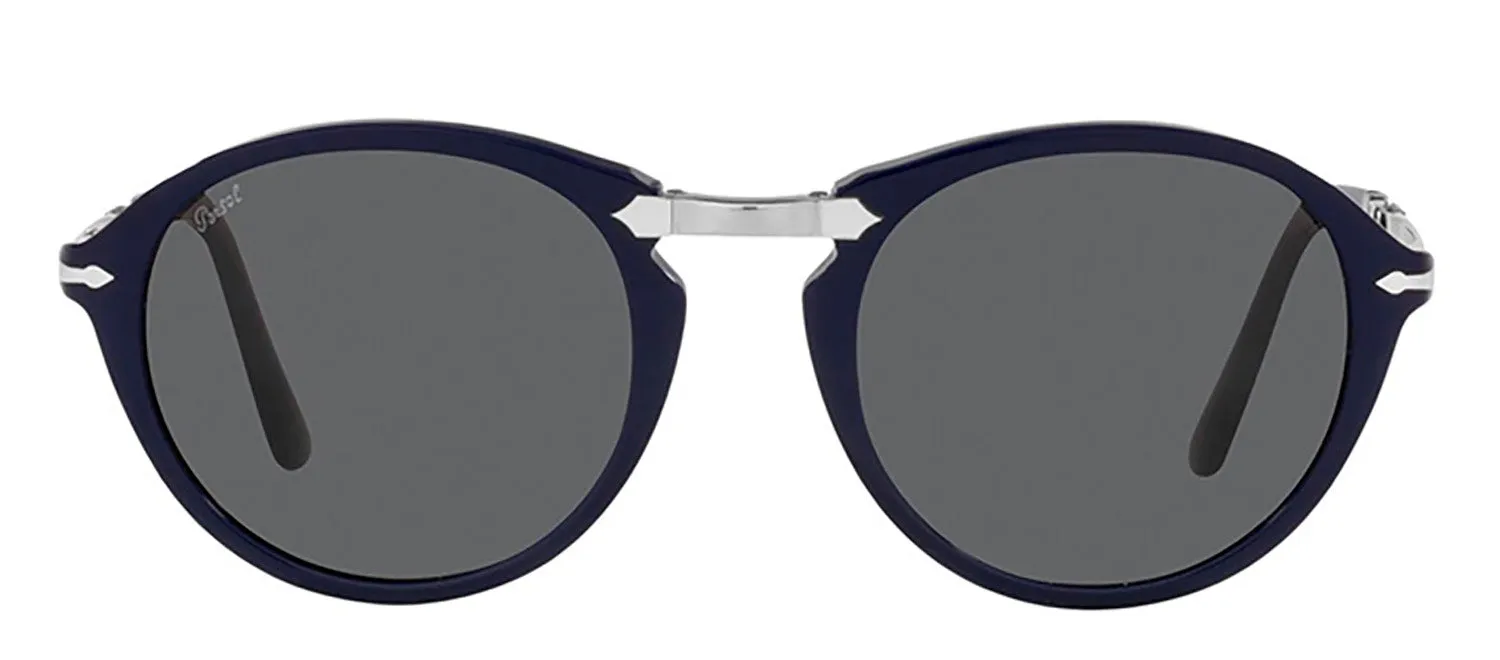 Persol PO 3274S 1144B1 Phantos Plastic Blue Sunglasses with Grey Lens sold by Gaffos