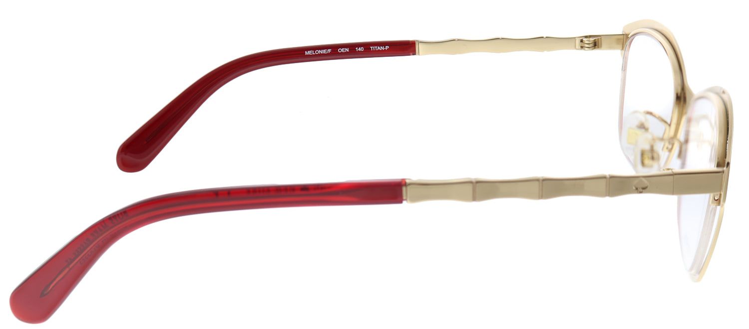 Kate Spade KS Melonie/F OEN Cat-Eye Metal Burgundy/ Red Eyeglasses with Demo Lens sold by Gaffos product image thumbnail 3