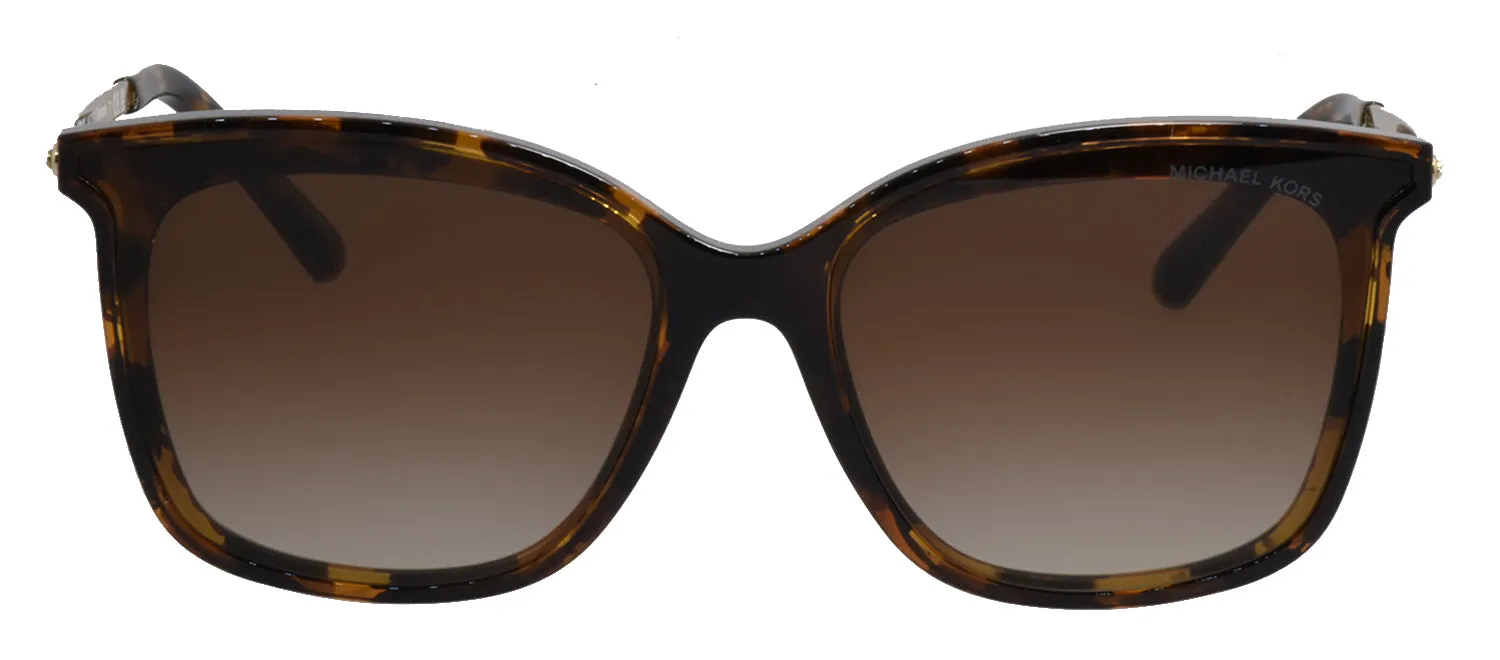 Michael Kors ZERMATT MK 2079U 333313 Square Plastic Tortoise Sunglasses with Grey Gradient Lens sold by Gaffos