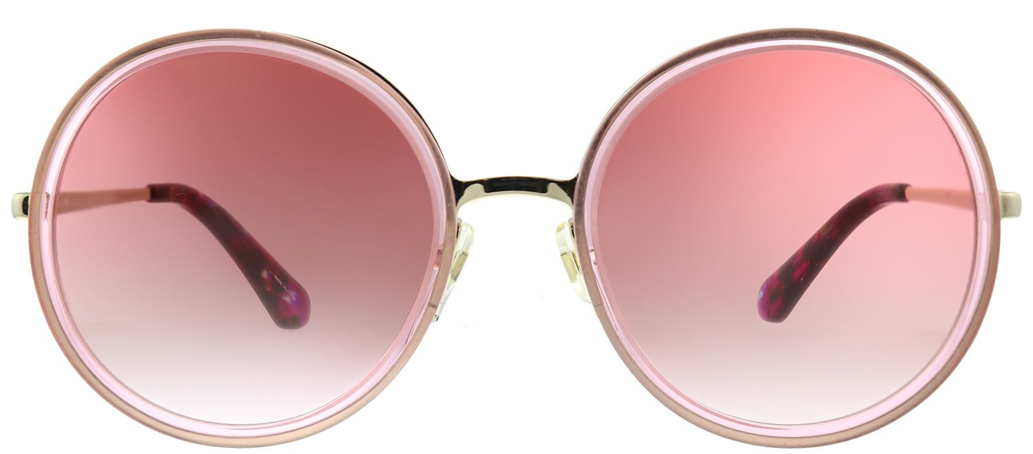 Kate Spade KS Lamonica S45 Round Plastic Pink Sunglasses with Pink Gradient Lens sold by Gaffos