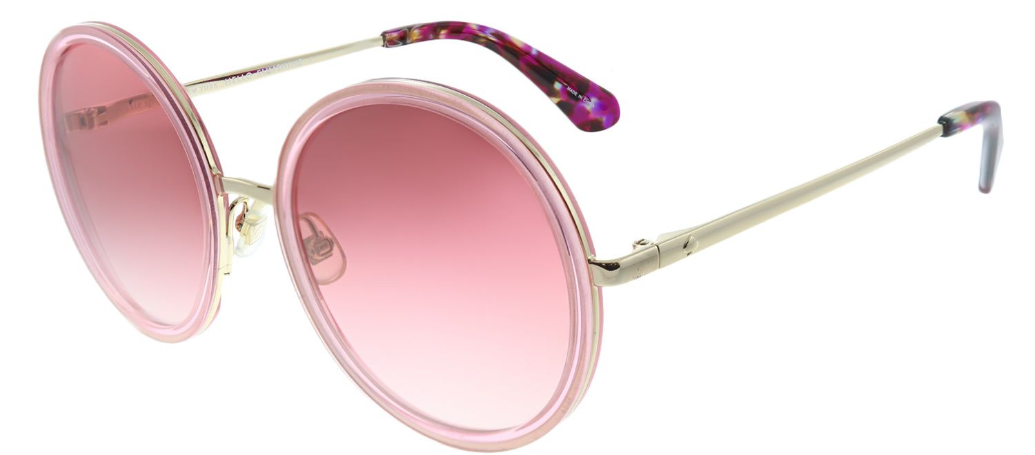 Kate Spade KS Lamonica S45 Round Plastic Pink Sunglasses with Pink Gradient Lens sold by Gaffos product image thumbnail 2