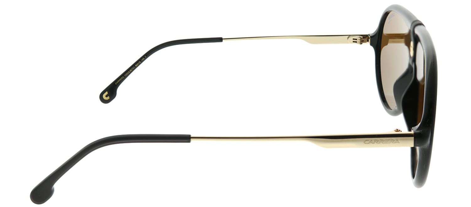 Carrera CA Carrera1020 807 K1 Aviator Plastic Black Sunglasses with Gold Lens sold by Gaffos product image thumbnail 3