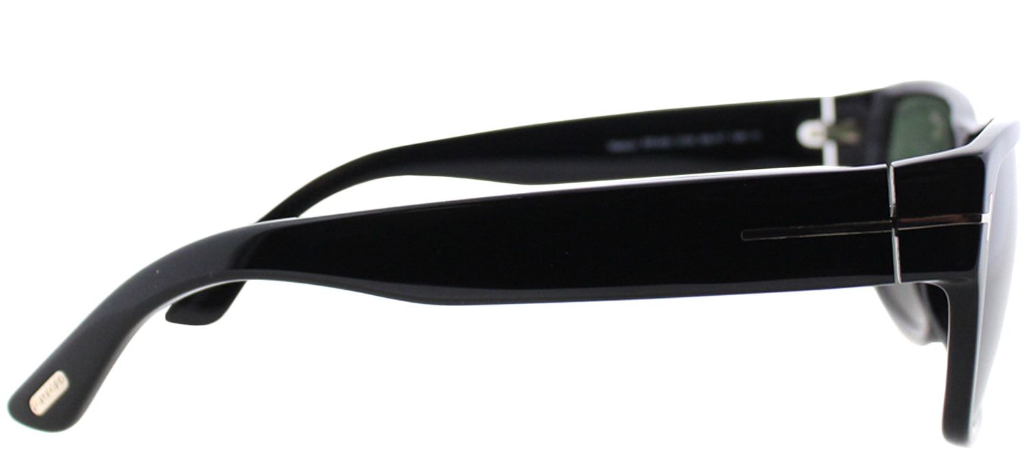 Tom Ford Mason TF 445 01N Rectangle Metal Black Sunglasses with Green Lens sold by Gaffos product image thumbnail 3