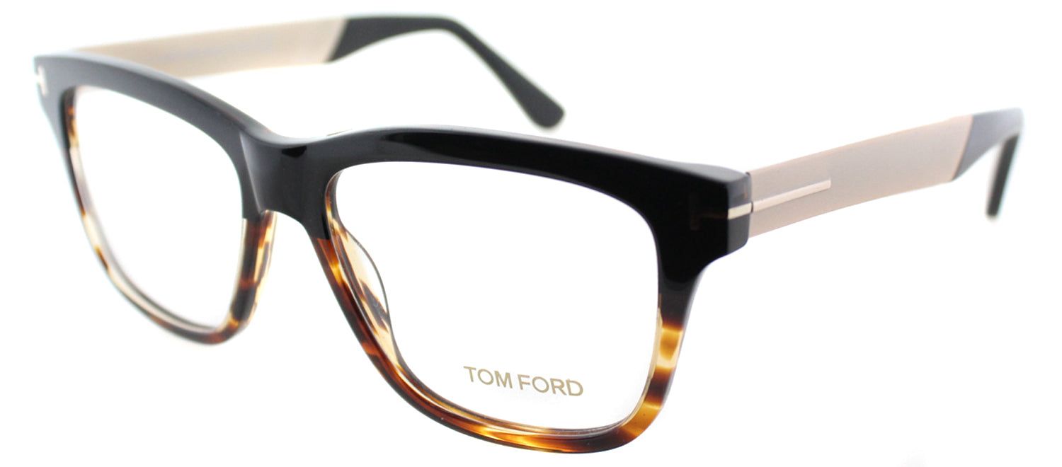 Tom Ford FT 5372 005 Rectangle Metal Black Eyeglasses with Demo Lens sold by Gaffos product image thumbnail 2
