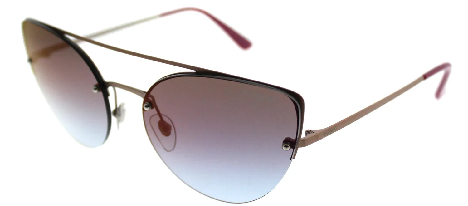 Vogue VO 4074S 5075H7 Cat-Eye Metal Gold Sunglasses with Pink Gradient Mirror Lens sold by Gaffos product image thumbnail 2