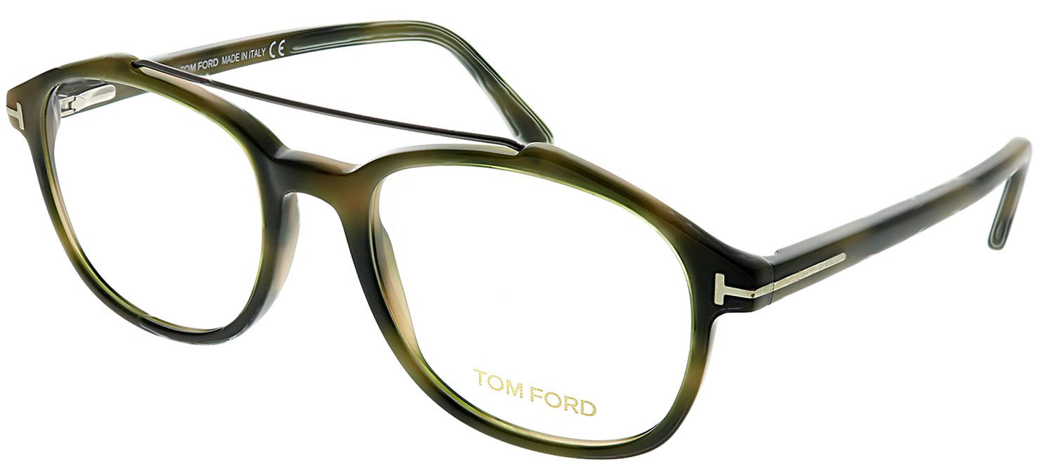 Tom Ford FT 5454 055 Square Plastic Tortoise/ Havana Eyeglasses with Demo Lens sold by Gaffos product image thumbnail 2