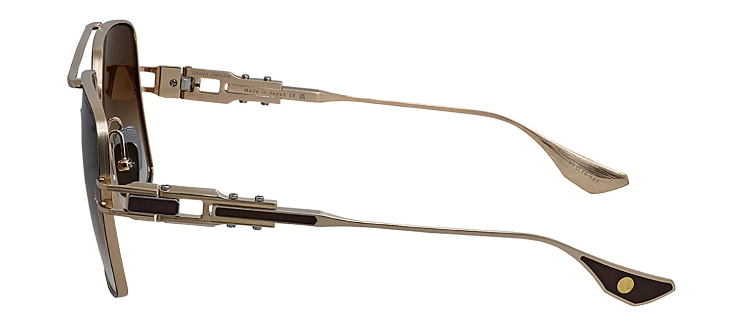 Dita GRAND EMPERIK DT DTS159 A-05 Aviator Metal Gold Sunglasses with Brown Gradient Lens sold by Gaffos product image thumbnail 3