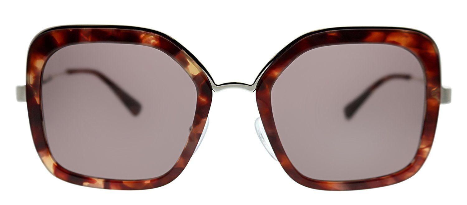 Prada PR 57US UE06X1 Square Plastic Havana Sunglasses with Brown Gradient Lens sold by Gaffos