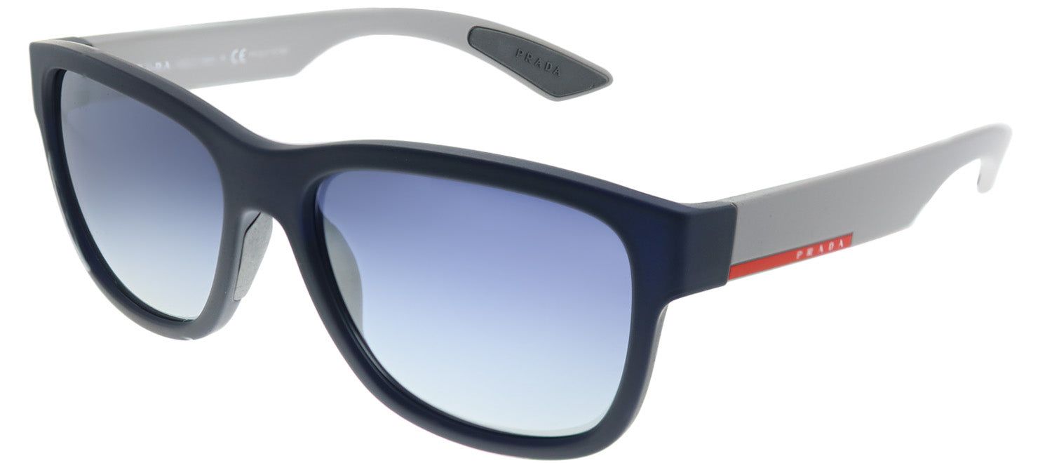 Prada Linea Rossa PS 03QS UR73A0 Rectangle Plastic Blue Sunglasses with Blue Gradient Lens sold by Gaffos product image thumbnail 2