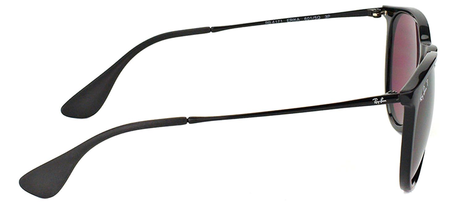 Ray-Ban RB 4171 601/5Q Oval Plastic Black Sunglasses with Purple Polarized Lens sold by Gaffos product image thumbnail 3