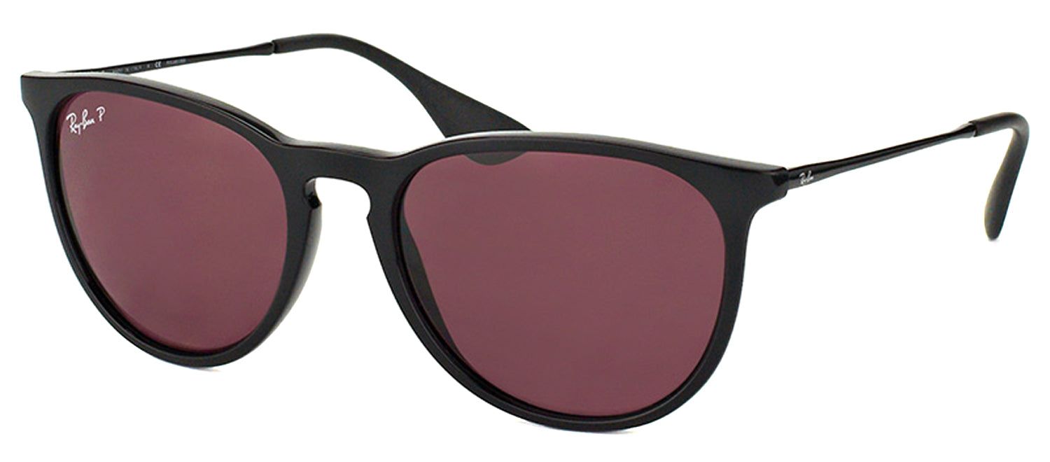 Ray-Ban RB 4171 601/5Q Oval Plastic Black Sunglasses with Purple Polarized Lens sold by Gaffos product image thumbnail 2