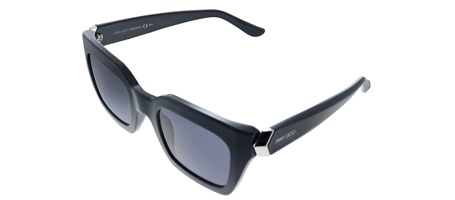 Jimmy Choo JC MAIKA/S 807 IR Cat-Eye Plastic Black Sunglasses with Blue Gradient Lens sold by Gaffos product image thumbnail 2